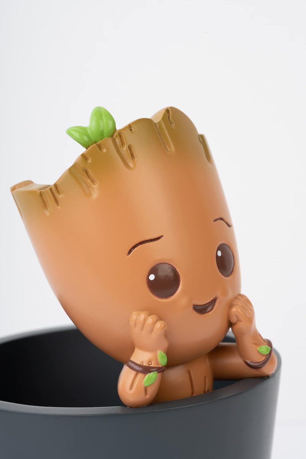 Grupo Erik Portapenne da Scrivania Groot Marvel 3D - Porta Penne Decorativo in Resina con Scomparto Interno | Cancelleria, Marvel Legends - Guardiani della Galassia (9,8 x 16,3 x 9,8 cm