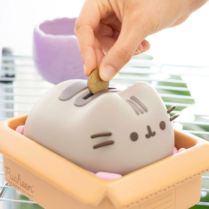 Grupo Erik Salvadanaio Bambini Pusheen - Salvadanaio Apribile Decorativo | Regalo Kawaii, Gatto Gadget (11,6 x 15,5 x 19,2 cm