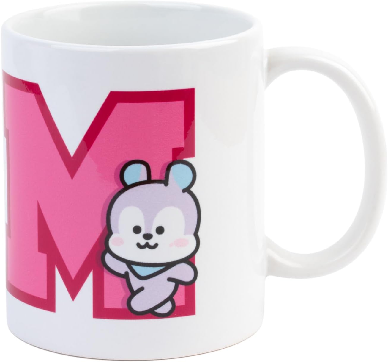 Grupo Erik Tasse Kaffeetasse BT21 Mang Tasse Kaffeetasse BT21 Kaffeebecher - Tasse für Kaffee und Tee - Größe 9,5 cm x 8 cm - Fassungsvermögen 350 ml - Offizielle Lizenz - BT21 Fanartikel