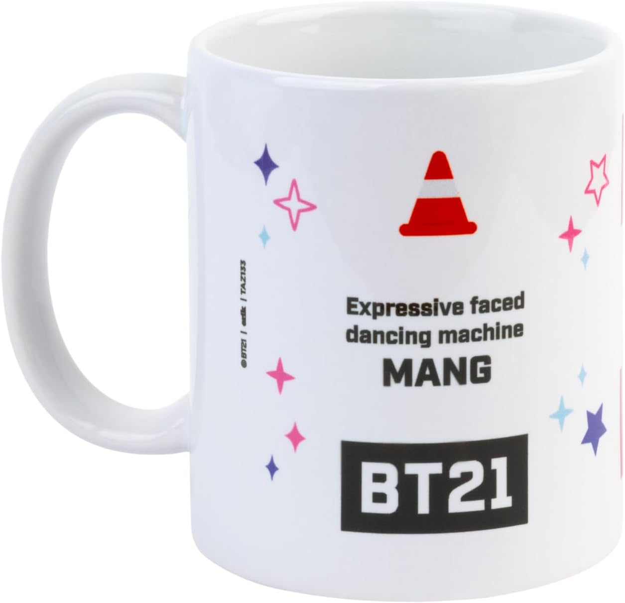 Grupo Erik Tasse Kaffeetasse BT21 Mang Tasse Kaffeetasse BT21 Kaffeebecher - Tasse für Kaffee und Tee - Größe 9,5 cm x 8 cm - Fassungsvermögen 350 ml - Offizielle Lizenz - BT21 Fanartikel