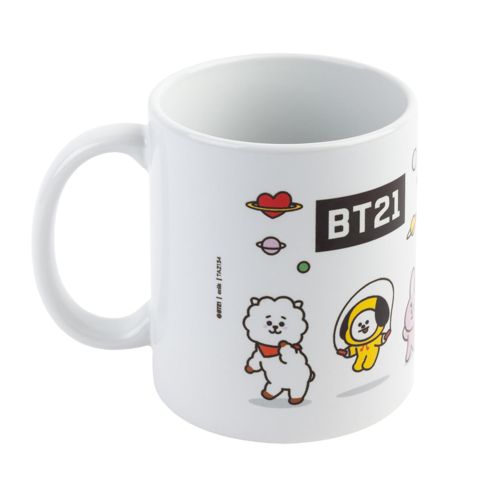 Grupo Erik Tasse Kaffeetasse BT21 Universtar Kaffeebecher - Teetasse Fassungsvermögen 350ml