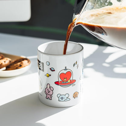 Grupo Erik Tasse Kaffeetasse BT21 Universtar Kaffeebecher - Teetasse Fassungsvermögen 350ml