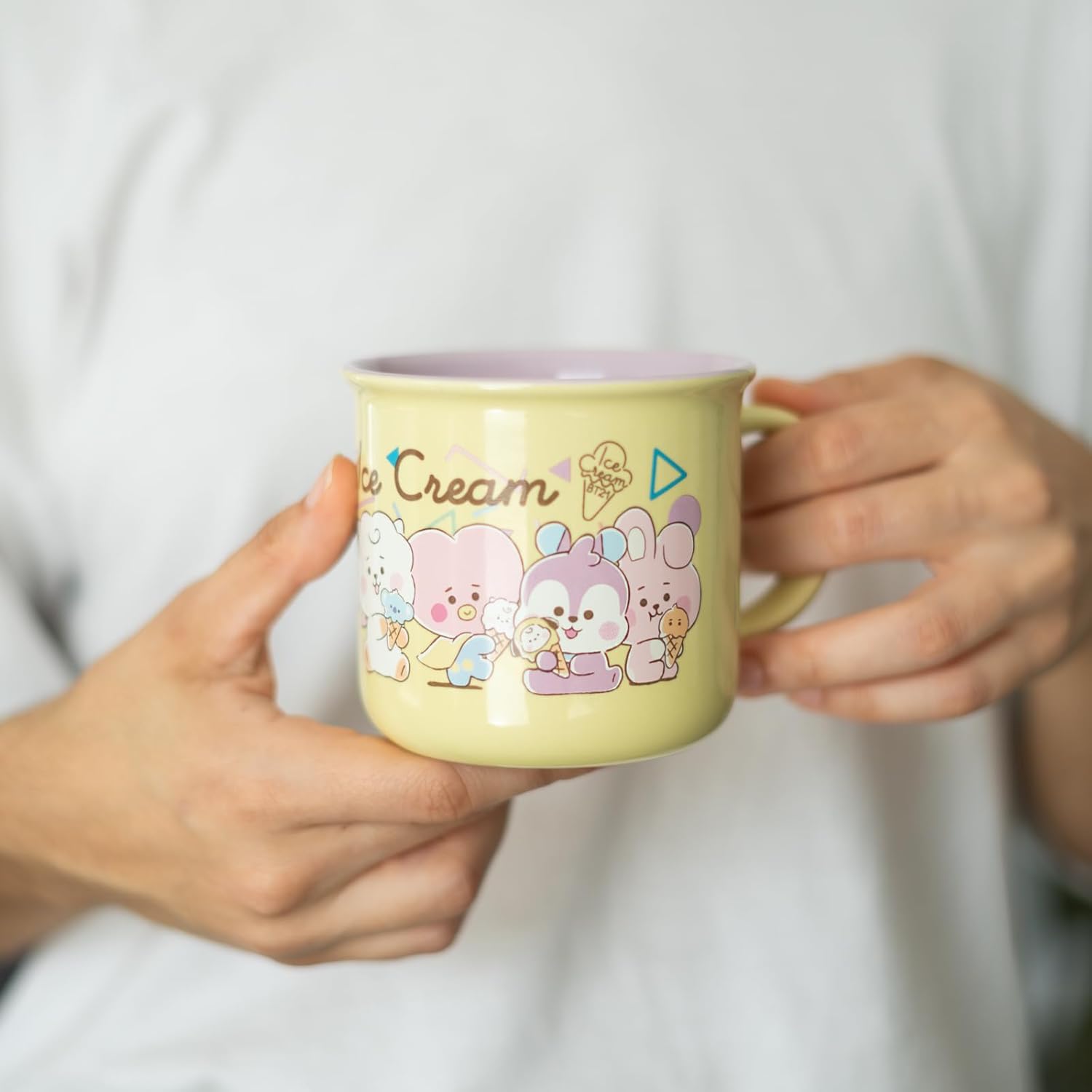 Grupo Erik - Tasse En Céramique BT21 375 ml - Passe Au Micro-Ondes | Mug Café & Thé, Idée Cadeau Geek
