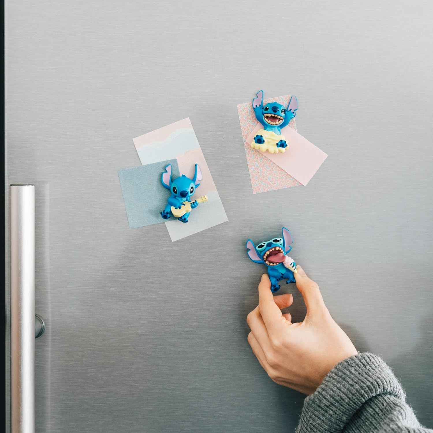 Disney Stitch Set Of 3 Magnets
