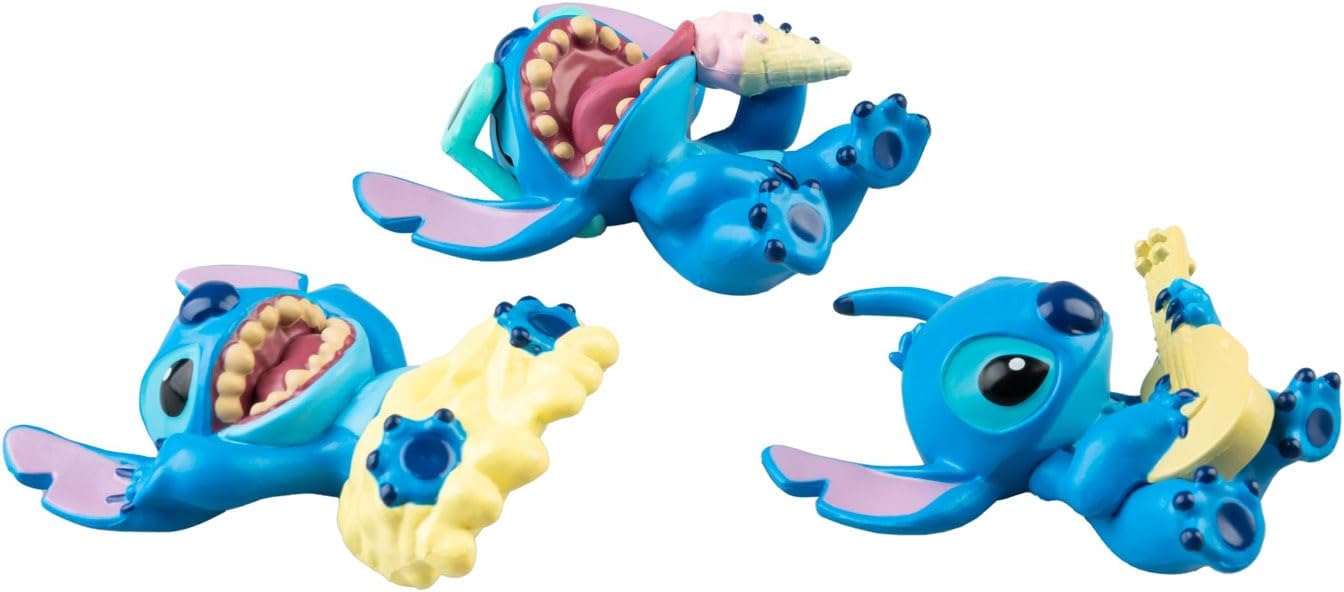 Disney Stitch Set Of 3 Magnets