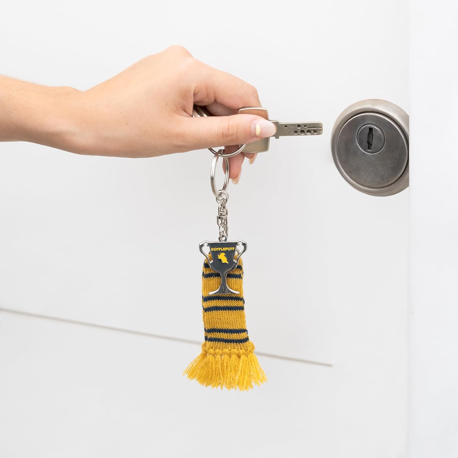 Grupo Erik Schlüsselanhänger Ringe Harry Potter Hogwarts Ravenclaw Schlüsselring - Offizieller Harry Potter Geschenke Fanartikel