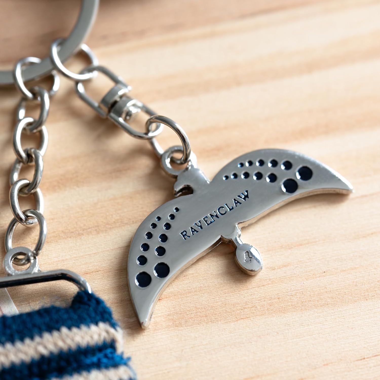 Grupo Erik Schlüsselanhänger Ringe Harry Potter Hogwarts Ravenclaw Schlüsselring - Offizieller Harry Potter Geschenke Fanartikel