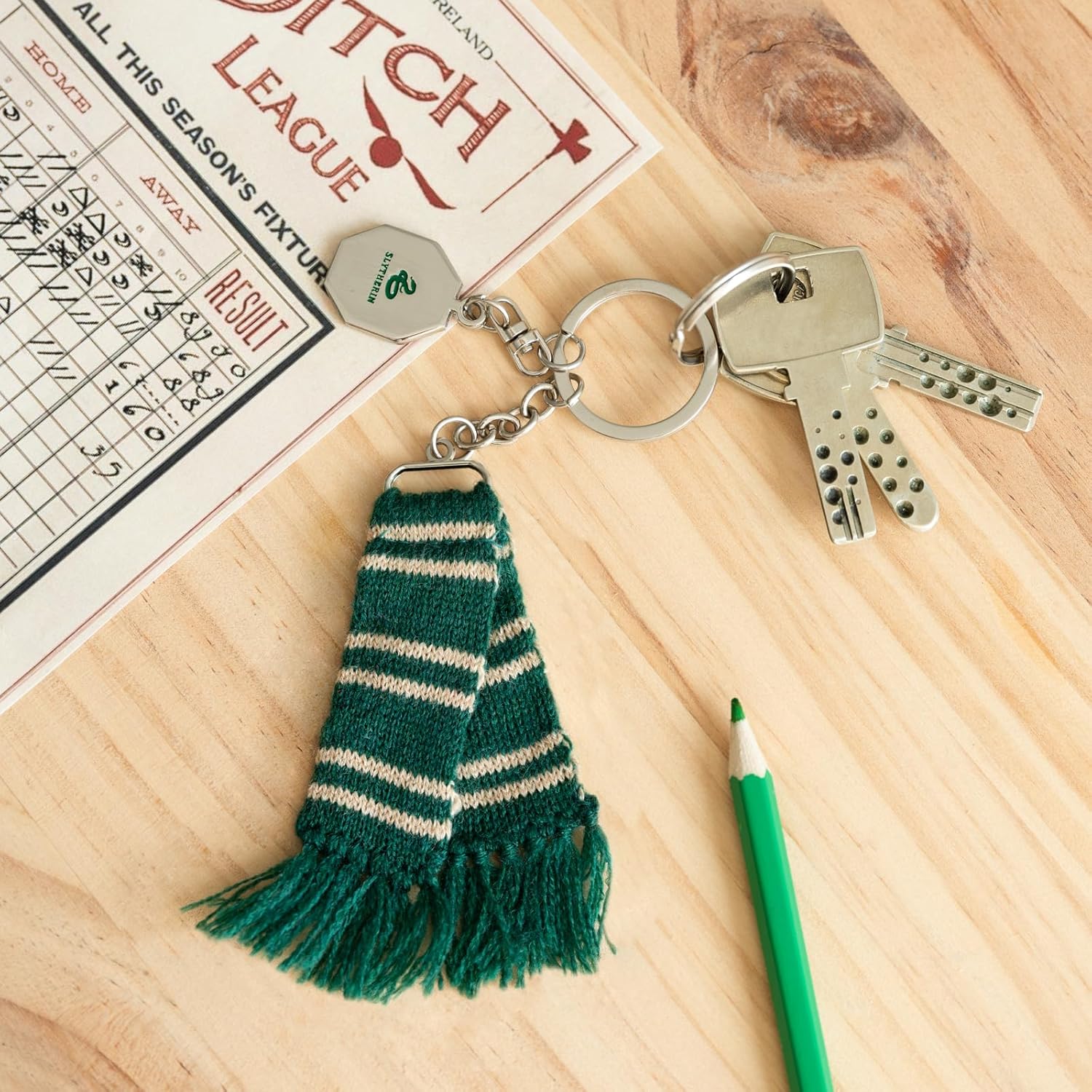 Grupo Erik Schlüsselanhänger Ringe Harry Potter Hogwarts Ravenclaw Schlüsselring - Offizieller Harry Potter Geschenke Fanartikel