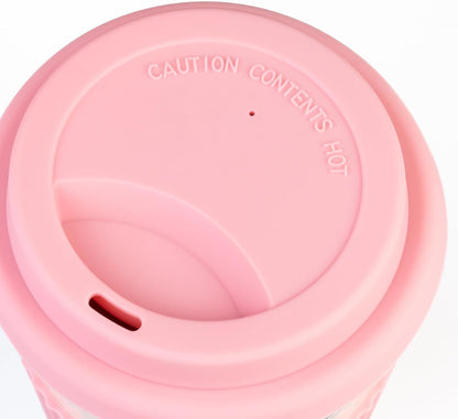 Pusheen Ceramic Mug With Lid 400 Ml