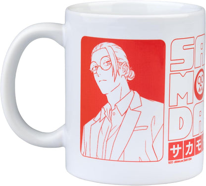 Grupo Erik Tazza Sakamoto Days Manga - Tazza Colazione Ceramica con Colori Vivaci e Stampa di Alta Qualità 350 ml, Adatte a Lavastoviglie e Microonde | Tazzine Caffe Particolari, Anime Gadget