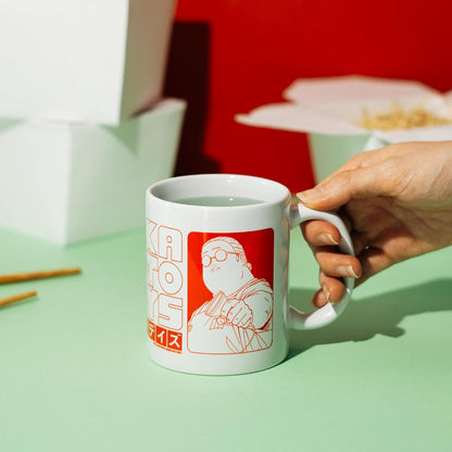 Grupo Erik Tazza Sakamoto Days Manga - Tazza Colazione Ceramica con Colori Vivaci e Stampa di Alta Qualità 350 ml, Adatte a Lavastoviglie e Microonde | Tazzine Caffe Particolari, Anime Gadget