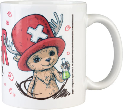 Grupo Erik Tazza One Piece Manga Chopper - Tazza Colazione Ceramica con Colori Vivaci e Stampa di Alta Qualità 350 ml, Adatte a Lavastoviglie e Microonde | Tazzine Caffe Particolari, One Piece Gadget