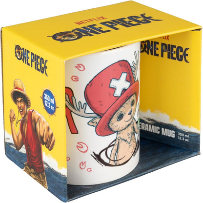 Grupo Erik Tazza One Piece Manga Chopper - Tazza Colazione Ceramica con Colori Vivaci e Stampa di Alta Qualità 350 ml, Adatte a Lavastoviglie e Microonde | Tazzine Caffe Particolari, One Piece Gadget