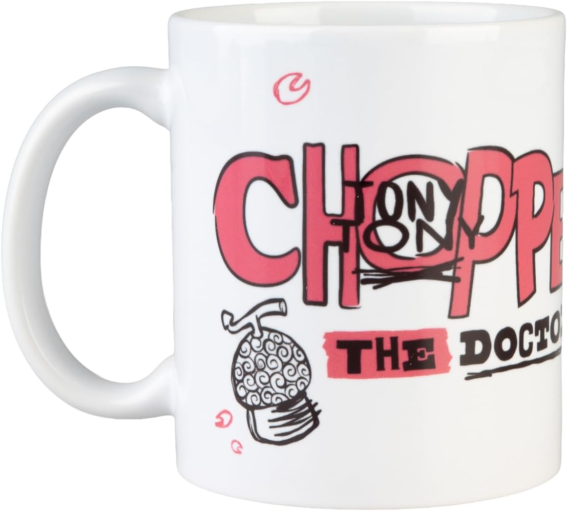 Grupo Erik Tazza One Piece Manga Chopper - Tazza Colazione Ceramica con Colori Vivaci e Stampa di Alta Qualità 350 ml, Adatte a Lavastoviglie e Microonde | Tazzine Caffe Particolari, One Piece Gadget