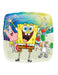 Amscan Anagram 4153801 - Palloncino quadrato SpongeBob SquarePants per festa di compleanno, 45,7 cm