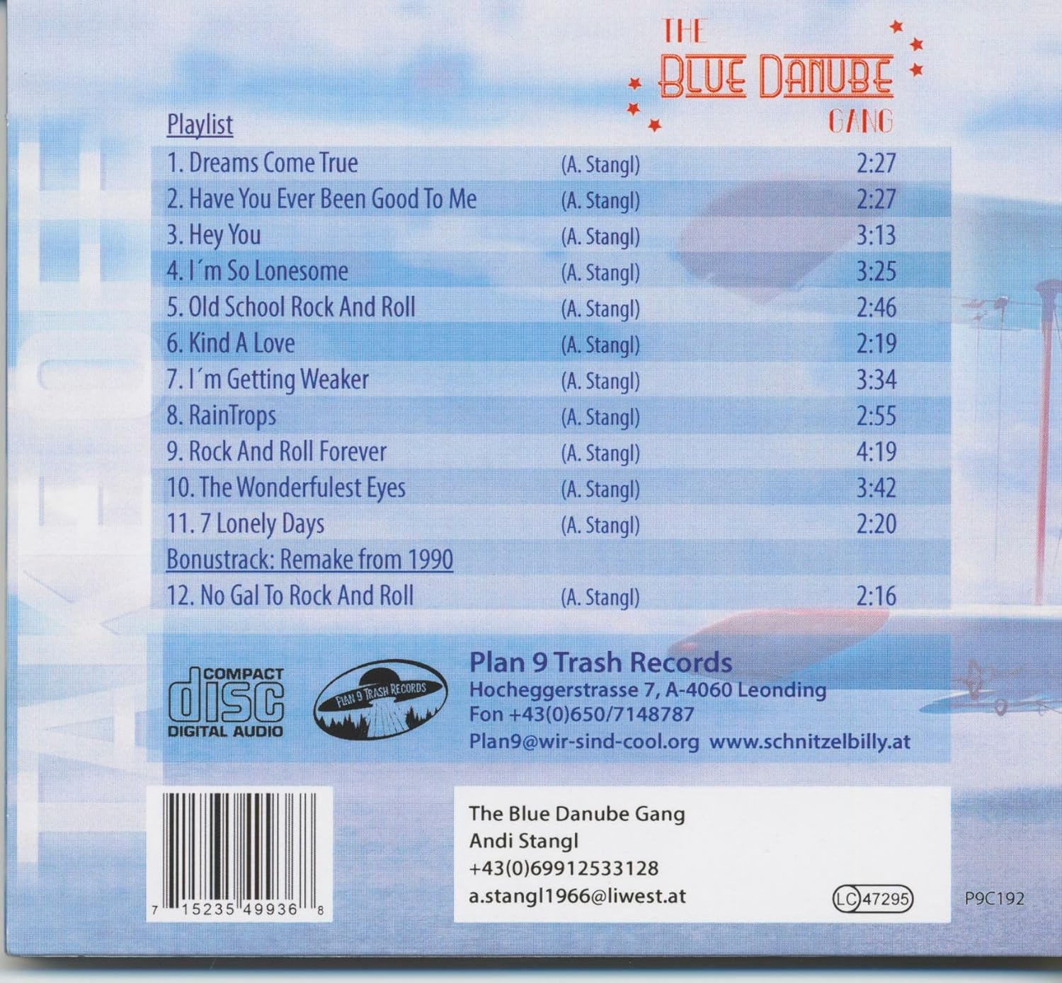 Blue Danube Gang - Take Off (Cd)