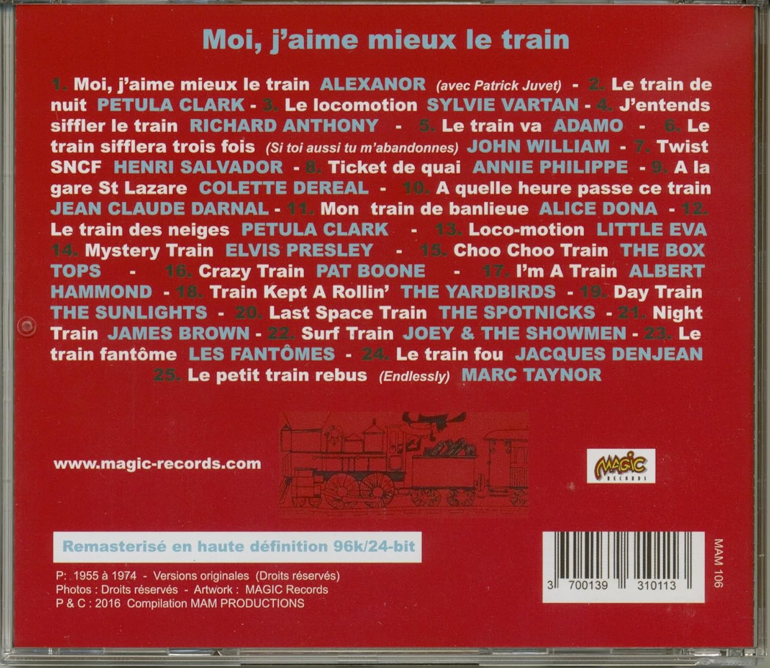 Moi J'Aime Mieux le Train