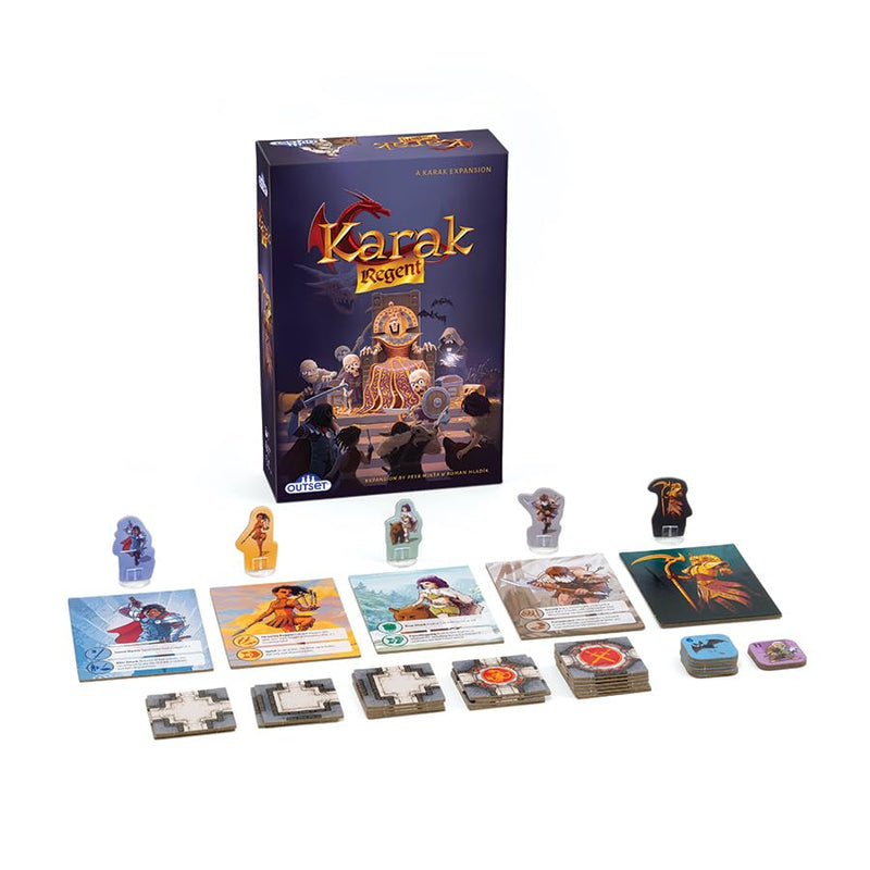 Karak Regent – Expansion for Karak – Role Playing Board Game – 7+ Years