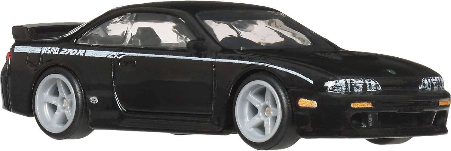Hot Wheels Nismo 270R Car Culture Vehicle, Premium 1:64 Scale Die-Cast Toy Car with Real Riders Tires & Metal/Metal Body & Chassis, JKD99