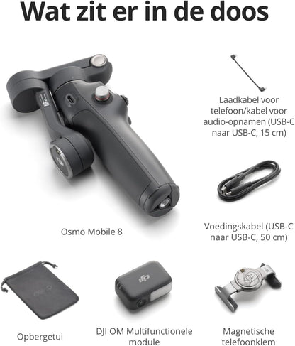 Dji – Osmo Mobile 8 – Smartphone Gimbal Stabilizer