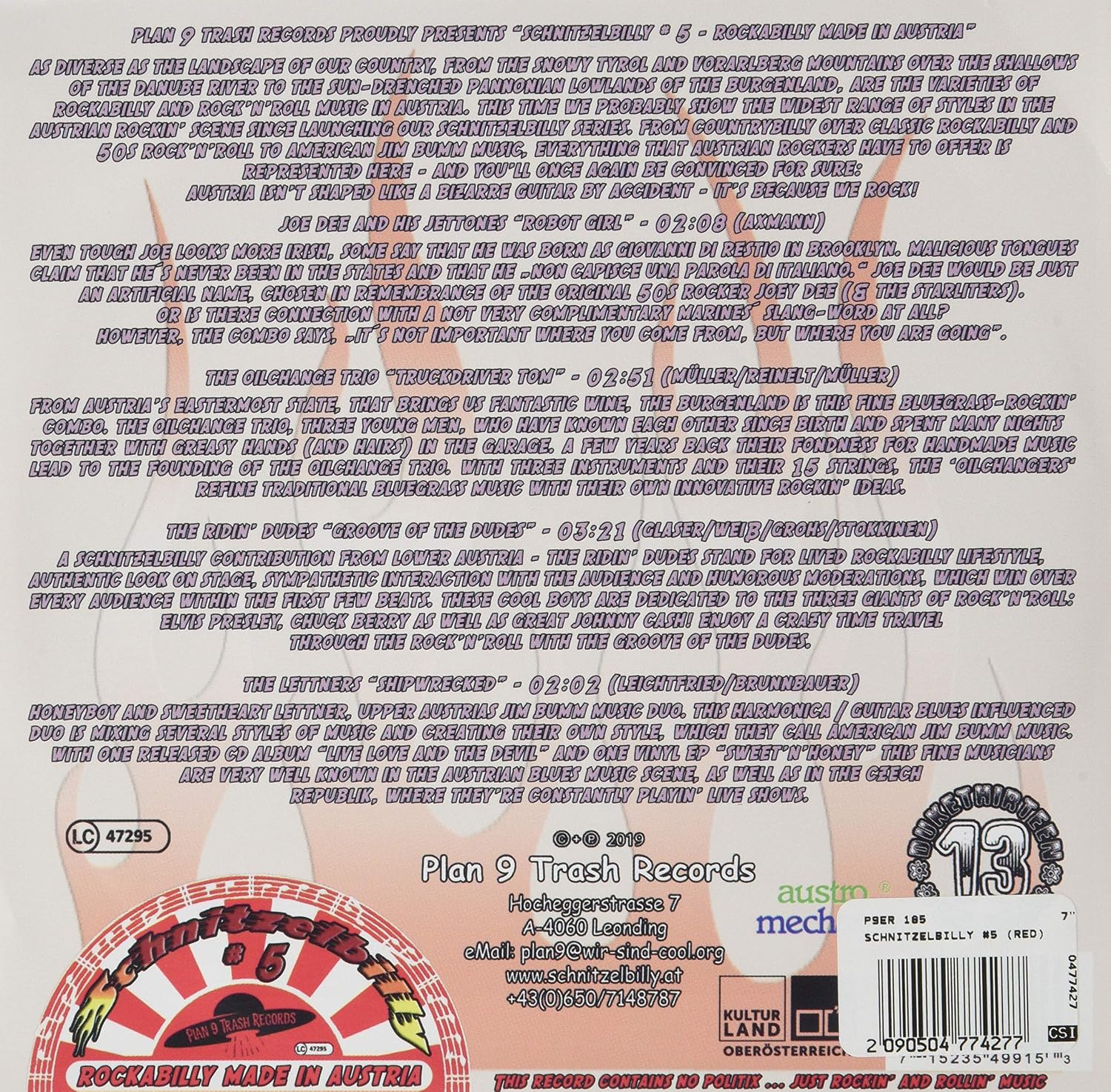 Schnitzelbilly #5 (Red
