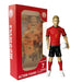 Megableu - Figurine Red Devils De Bruyne - 20 cm - Grote Voetbal Figurine & Gearticuleerde Voetbalfiguur met 10 Articulatiepunten – Officieel Gelicenseerd België