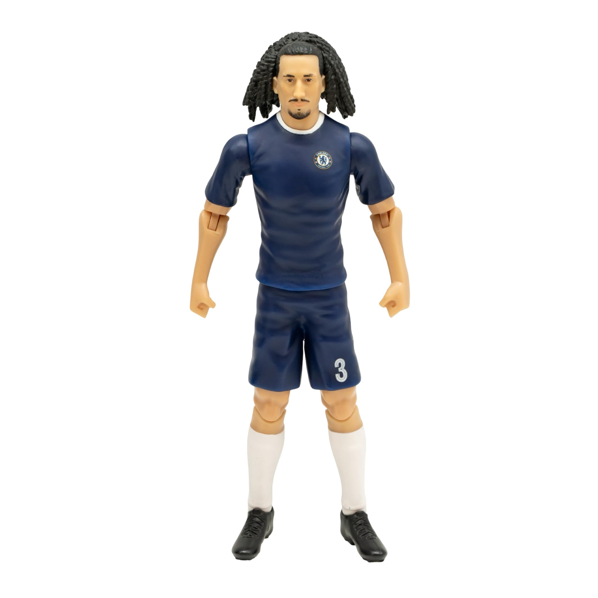Sockers Banbo Toys Chelsea Marc Cucurella 8" Collectible Soccer Action Figure