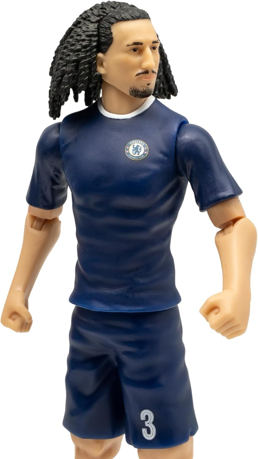 Sockers Banbo Toys Chelsea Marc Cucurella 8" Collectible Soccer Action Figure