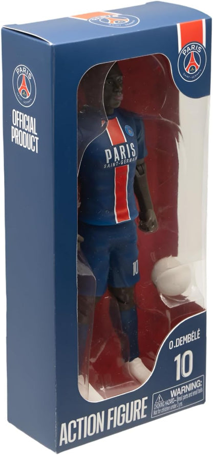 Sockers Banbo Toys Paris Saint-Germain Ousmane Dembele 8" Collectible Soccer Action Figure
