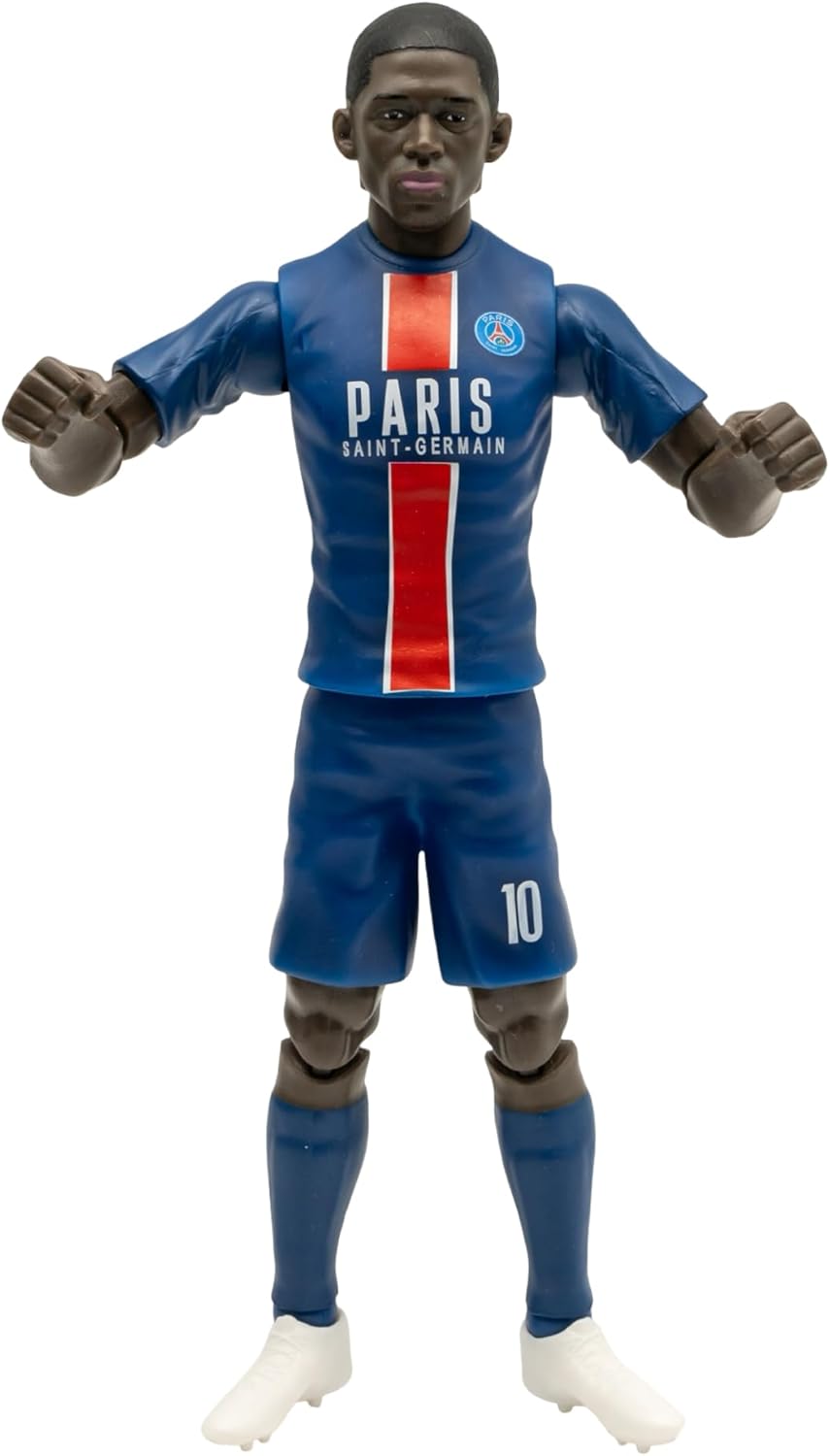 Sockers Banbo Toys Paris Saint-Germain Ousmane Dembele 8" Collectible Soccer Action Figure