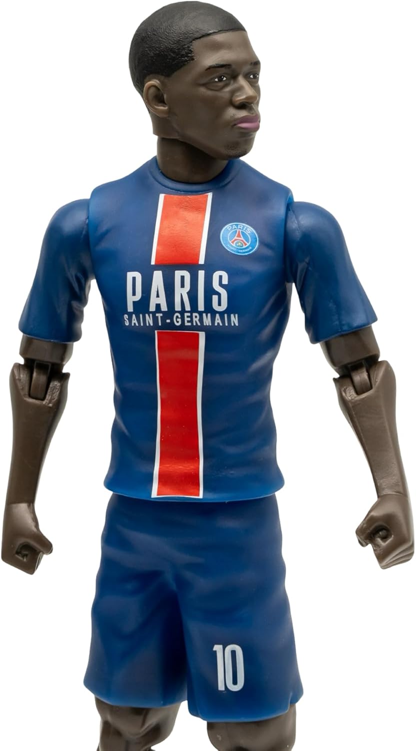 Sockers Banbo Toys Paris Saint-Germain Ousmane Dembele 8" Collectible Soccer Action Figure