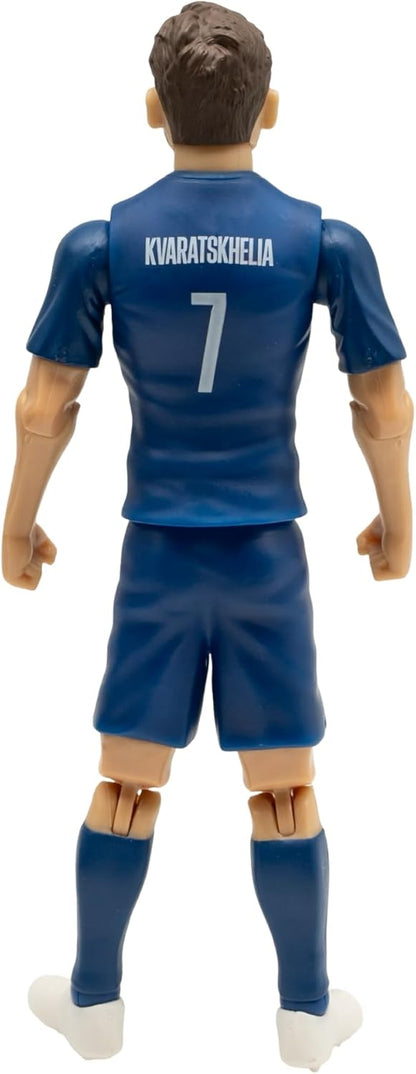 Sockers Banbo Toys Paris Saint-Germain Khvicha Kvaratskhelia 8" Collectible Soccer Action Figure