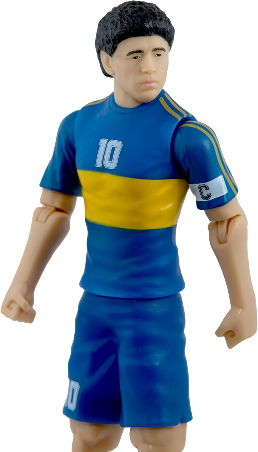 Sockers Banbo Toys Boca JR Diego Maradona 8" Collectible Football Action Figure