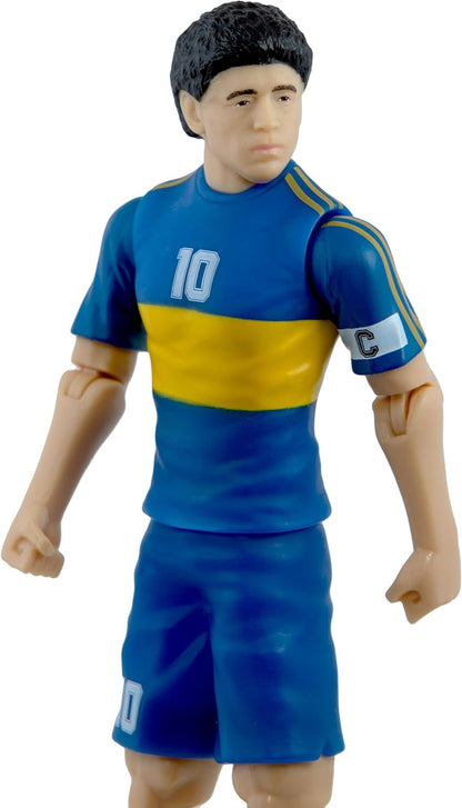 Sockers Banbo Toys Boca JR Diego Maradona 8" Collectible Football Action Figure