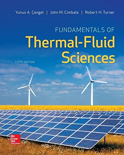 Fundamentals Of Thermal-Fluid Sciences