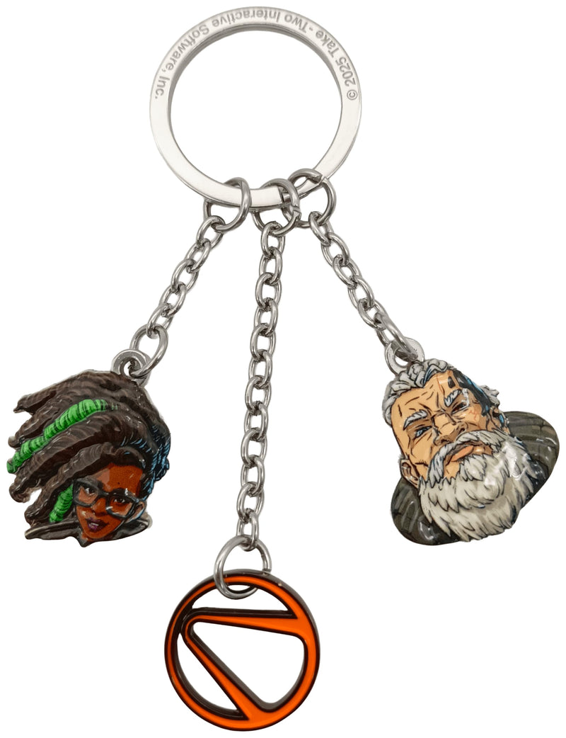 Good Loot Borderlands 4 Harlowe & Amon Keychain