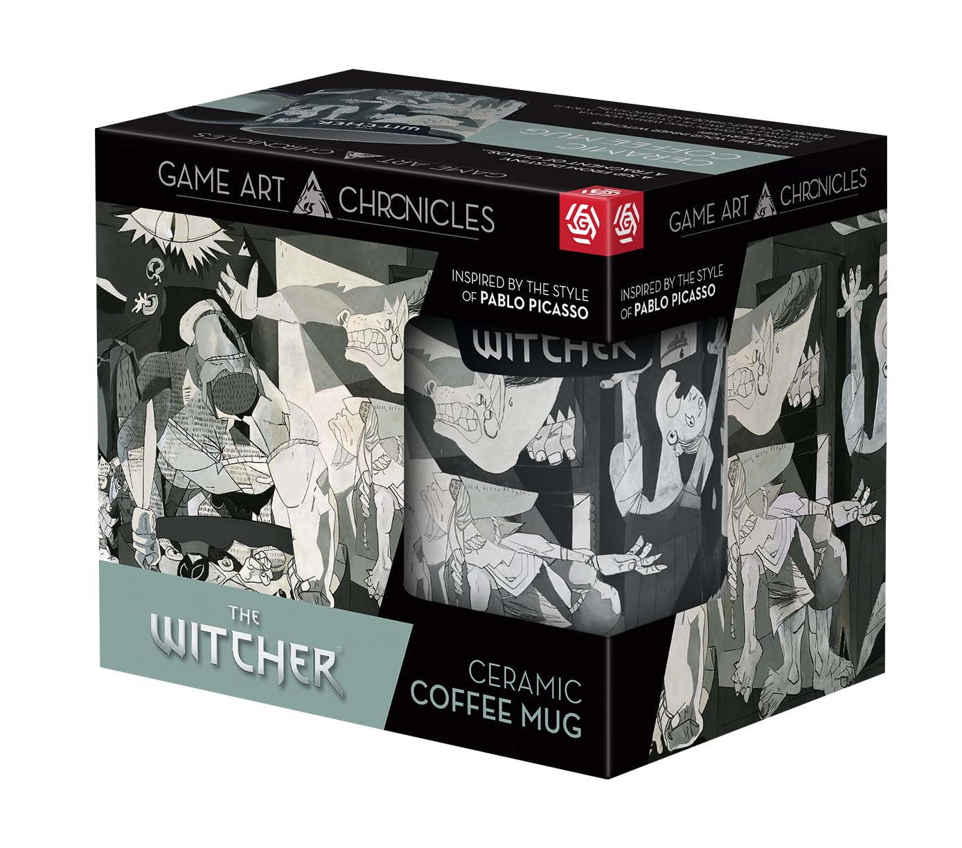 Good Loot Game Art Chronicles: The Witcher Ciri Inspired by Pablo Picasso Ceramic Mug 450ml
