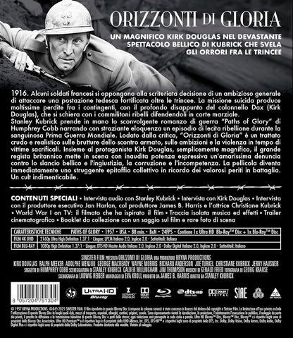 Orizzonti Di Gloria (4K Uhd + Blu-Ray Special Edition