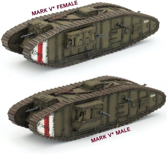 Flames of War The Great War British Mk V* Tank GBR100 WWI 15mm