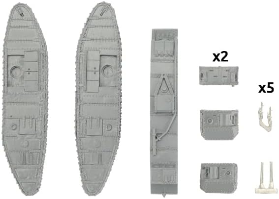 Flames of War The Great War British Mk V* Tank GBR100 WWI 15mm