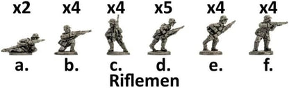 Flames of War Infantry Platoon: German Infanterie, 2020, 14+, 156+, Classic, Unisex, Plastic, Assembly Required, 12 Units, English