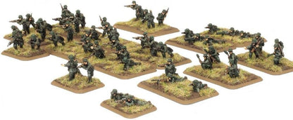 Flames of War Infantry Platoon: German Infanterie, 2020, 14+, 156+, Classic, Unisex, Plastic, Assembly Required, 12 Units, English