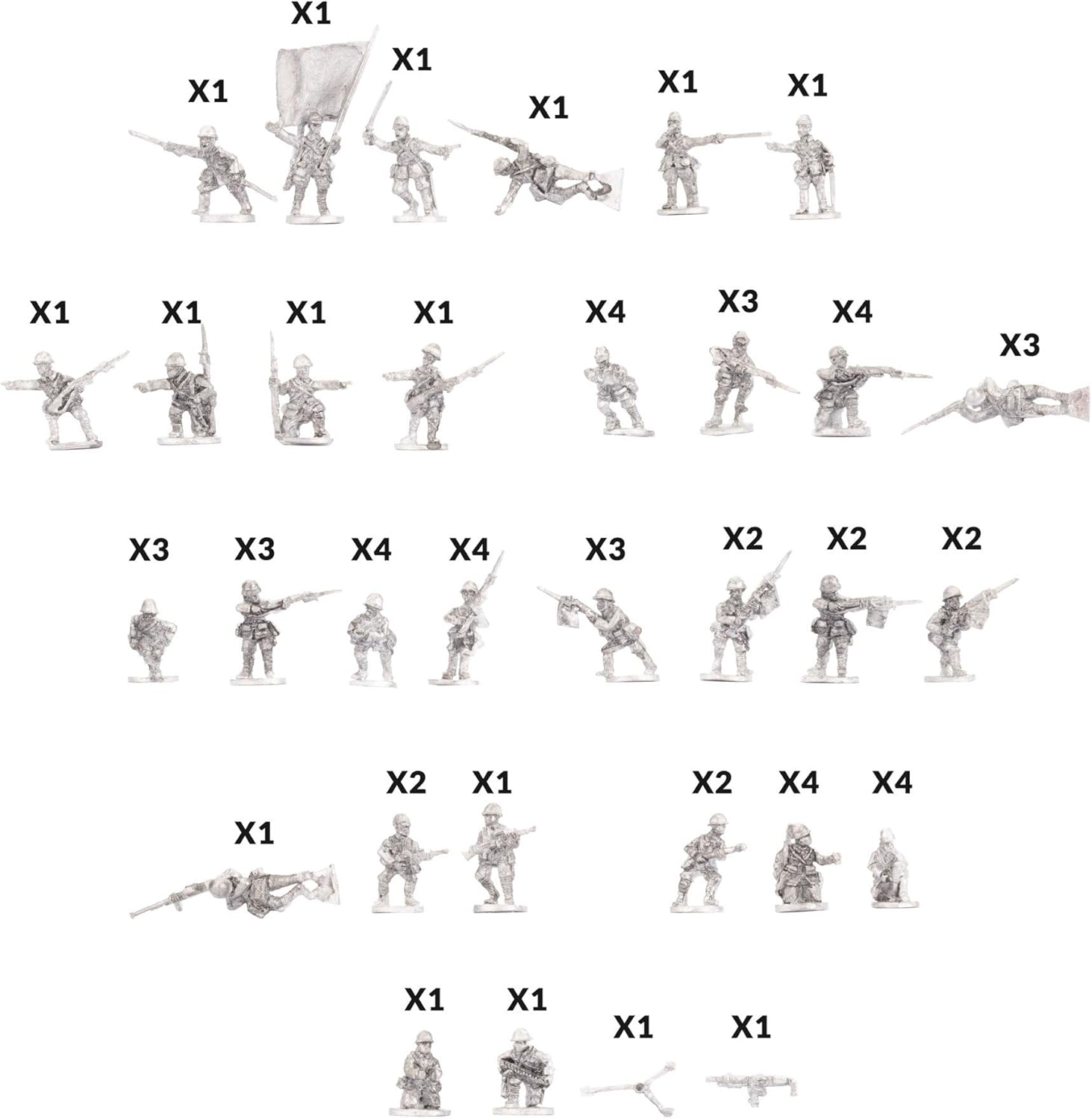 Infantry Platoon (x64 Figures