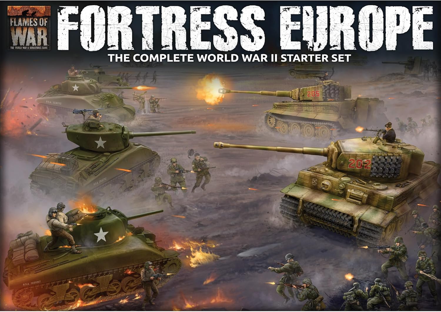 Flames of War - Fortress Europe- Starter Set - FWBX16