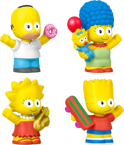 Little People Collector The Simpsons Set, 4 Figures in Display Package