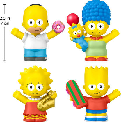 Little People Collector The Simpsons Set, 4 Figures in Display Package