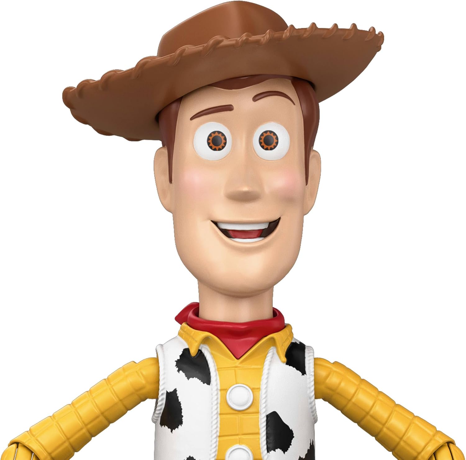 Mattel Disney and Pixar Toy Story 5 Running Woody 12 Inch Action Figure with 50 Plus Movie Phrases and Sounds, Movie-Accurate, JKL95