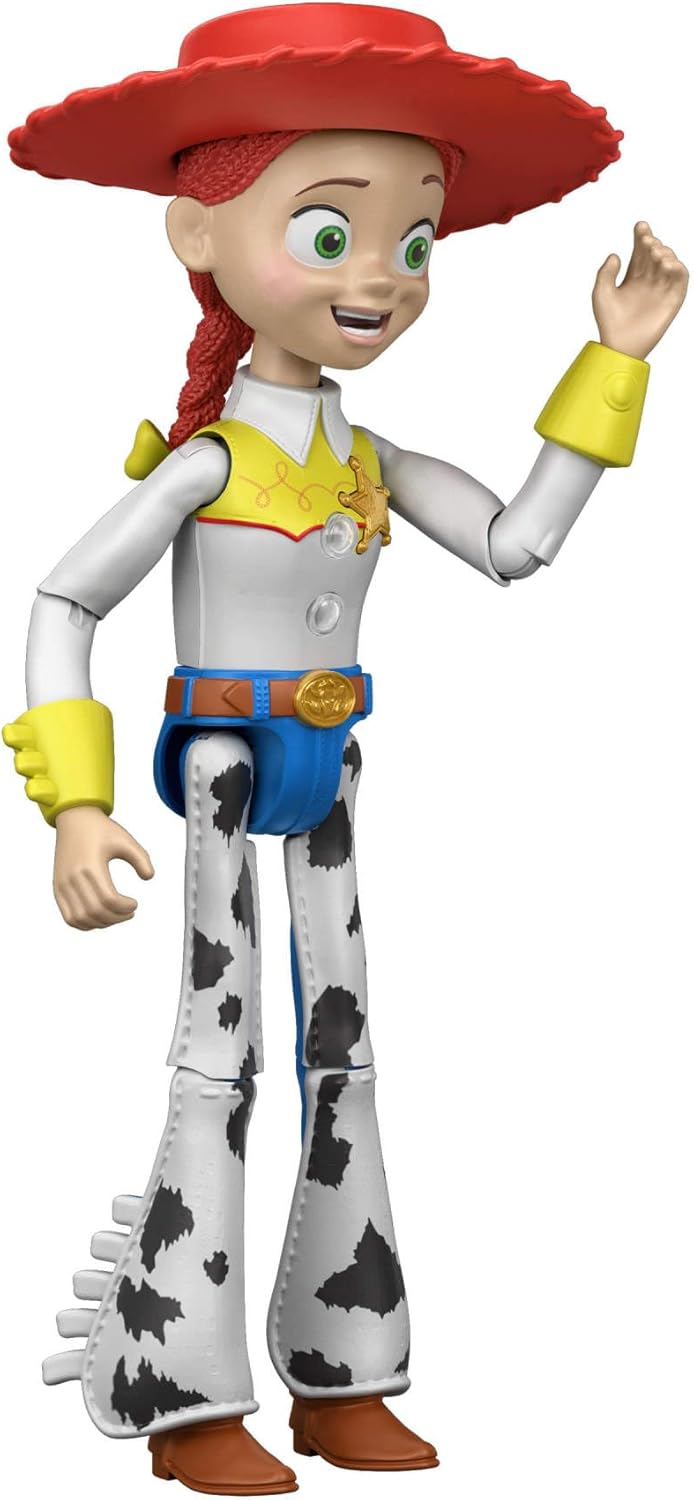 Mattel Disney und Pixar Toy Story 5, sprechende Interactables-Figuren, 18 cm maßstabsgetreu, Sprüche aus dem Film und Unterhaltung mit Anderen Figuren der Reihe, JKV27