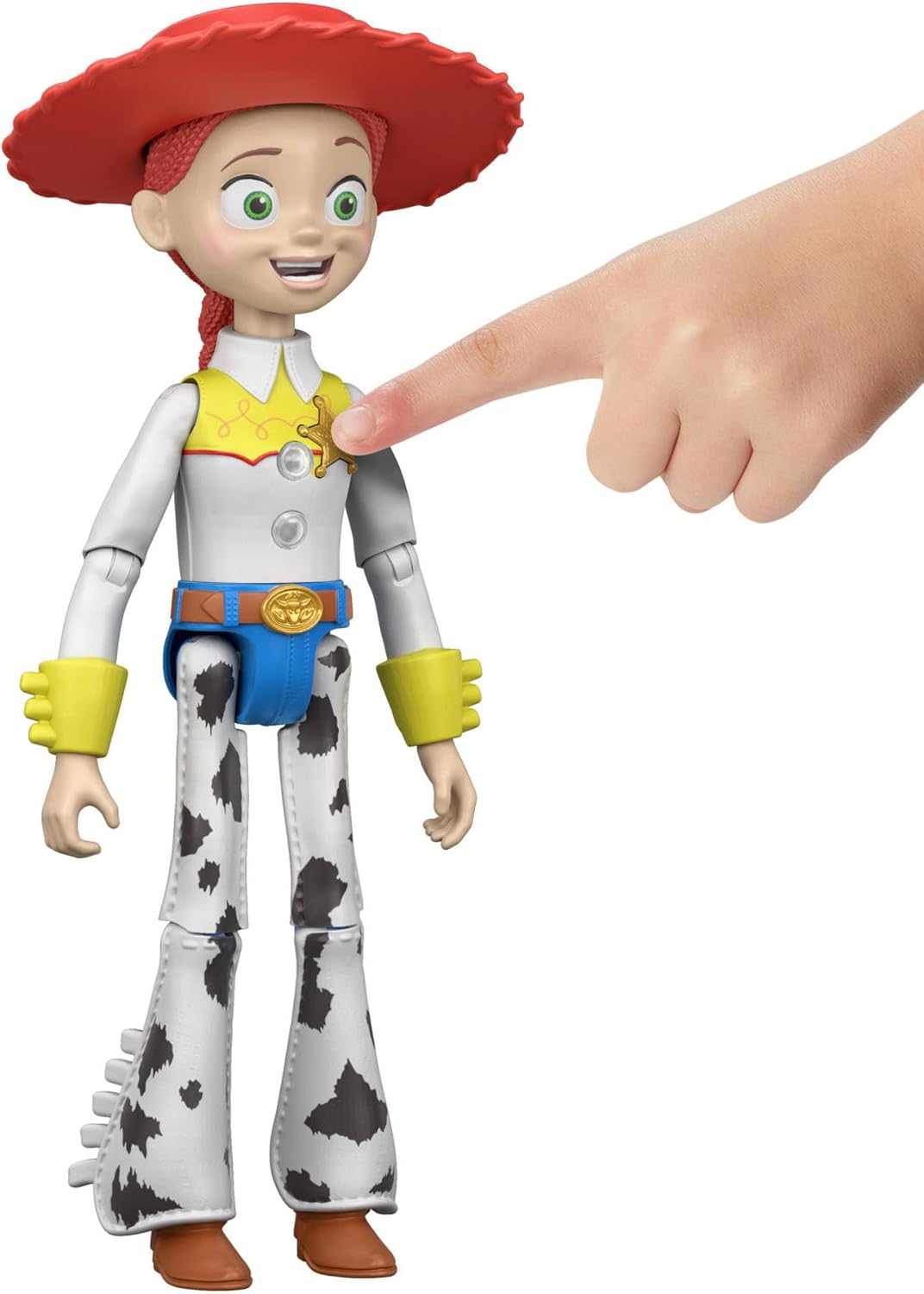 Mattel Disney und Pixar Toy Story 5, sprechende Interactables-Figuren, 18 cm maßstabsgetreu, Sprüche aus dem Film und Unterhaltung mit Anderen Figuren der Reihe, JKV27