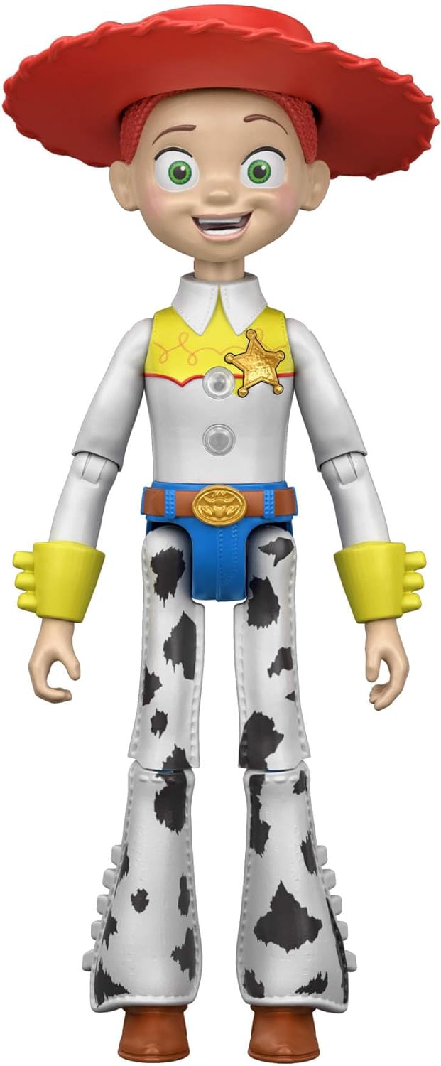 Mattel Disney und Pixar Toy Story 5, sprechende Interactables-Figuren, 18 cm maßstabsgetreu, Sprüche aus dem Film und Unterhaltung mit Anderen Figuren der Reihe, JKV27